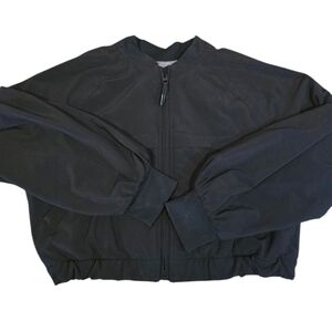 Athleta Girls Bomber Jacket Fall Sporty Crop Size 7